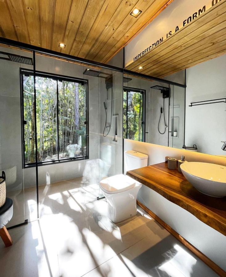 Cabana Equipada Em Meio A Natureza Em Pomerode Exteriér fotografie